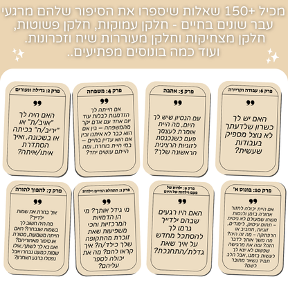 "סבא, אני רוצה להכיר את סיפור חייך" - הלב והנשמה